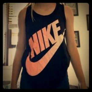 Black nike tank top
